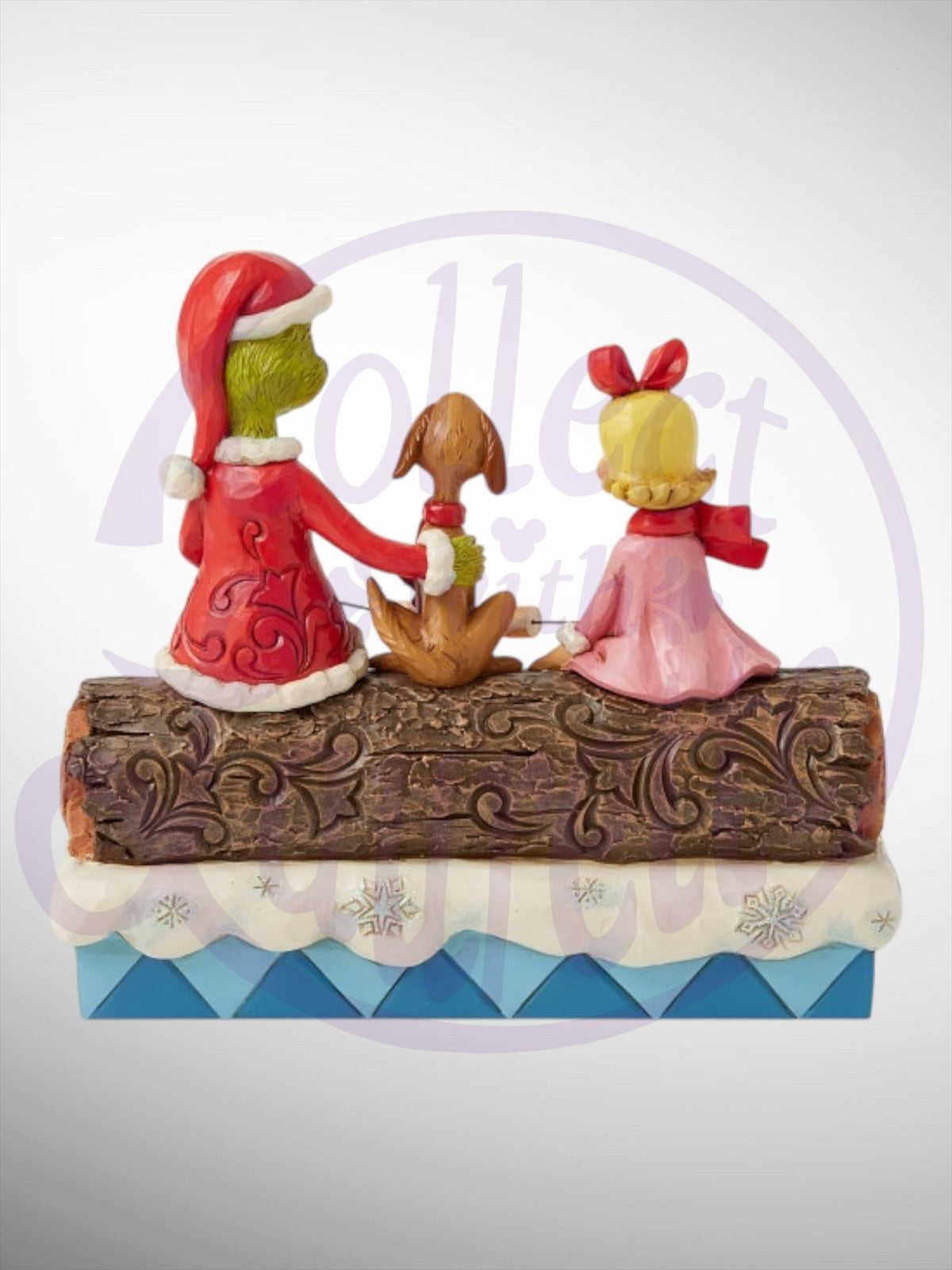 Jim Shore Dr. Seuss The Grinch - Grinch Max and Cindy Roasting Marshmallows Figurine